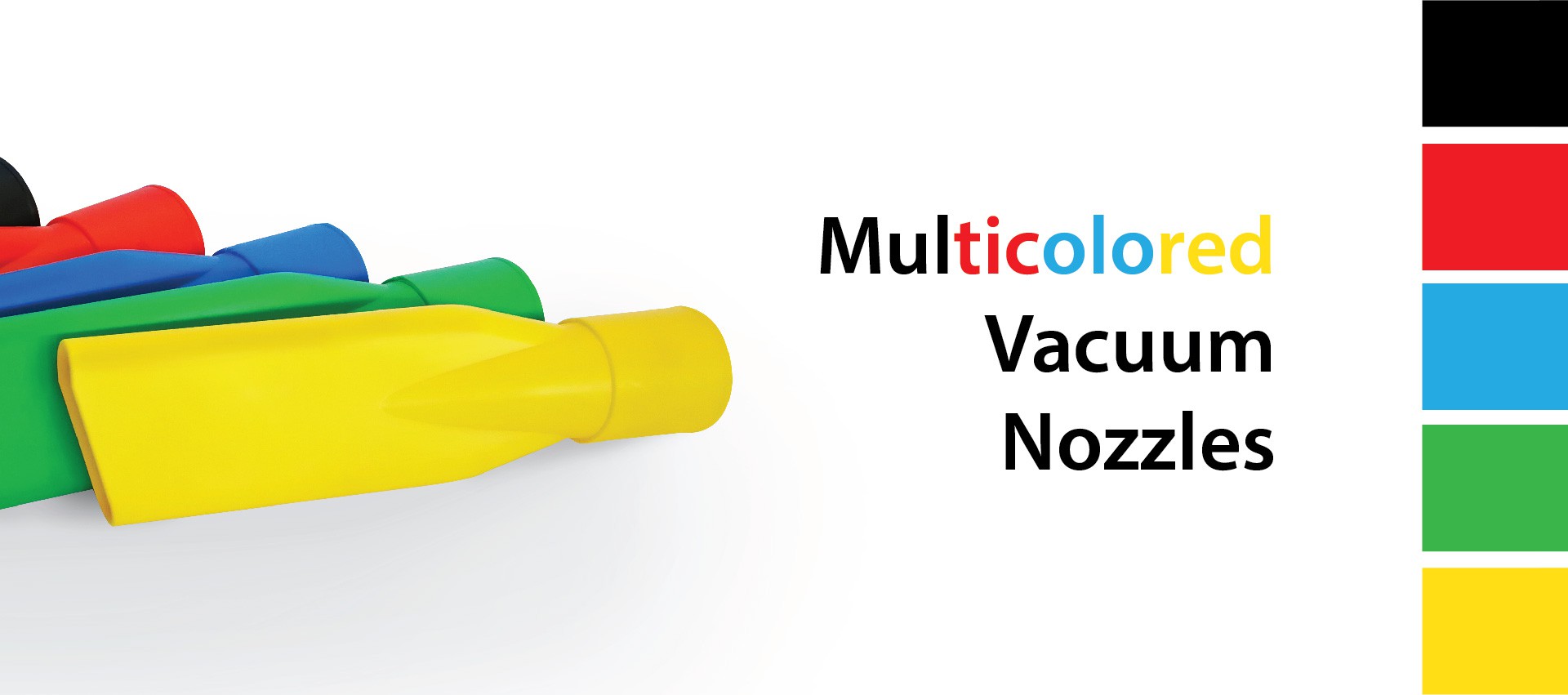 Bocchette PVC aspirazione colorate